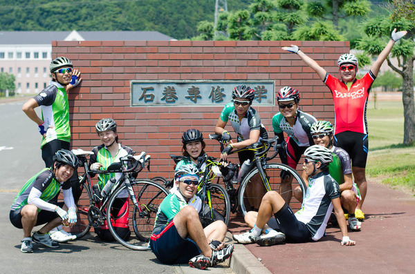 ヤフー自転車同好会の有志がツール・ド・東北のコースを試走（2015年8月1～2日）