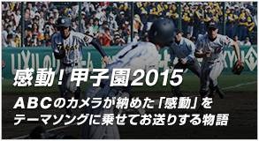 前日の感動シーンを編集した「感動！甲子園2015」…バーチャル高校野球