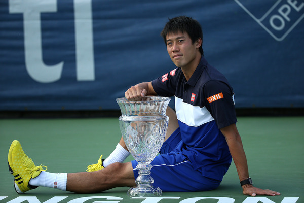 錦織圭がシティ・オープンで初優勝（2015年8月9日）