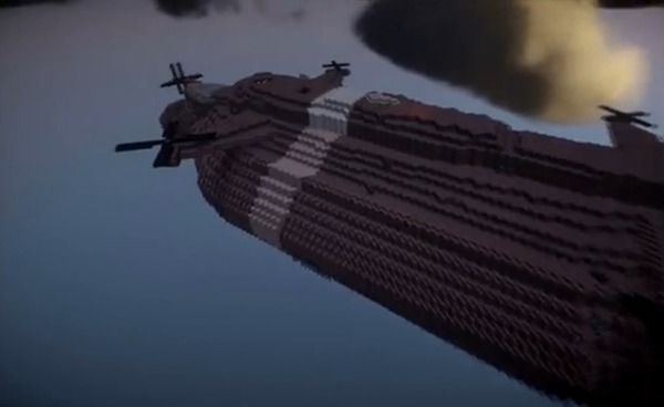 「天空の城ラピュタ」をマインクラフトで再現してみた…ニコニコ動画