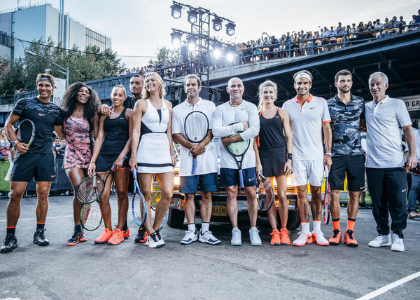 ナイキ、「ストリート・テニス」の発表20周年記念… 道路上でのテニスを再現