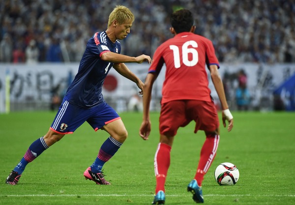 本田圭佑（2015年9月3日）（c）Getty Images