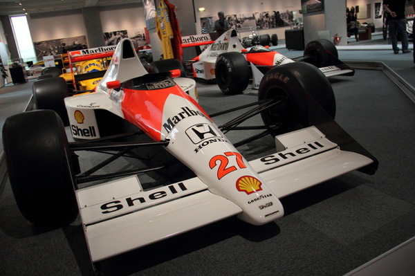 マクラーレン・ホンダ『MP4/5B』（ホンダコレクションホールにて撮影）