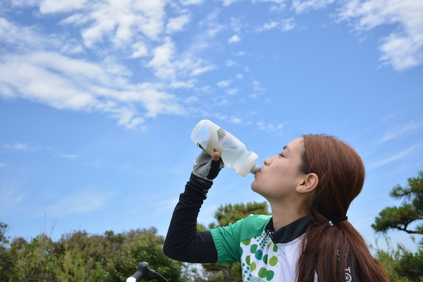 【ツール・ド・東北15】水越ユカ、ロードバイクの自主練習…神奈川の海沿いをサイクリング！