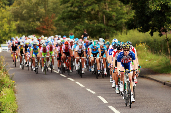 ロンドン五輪 自転車男子ロード 参考画像（2012年7月28日）