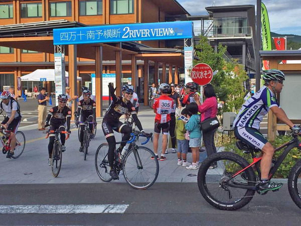 サイクリングイベント「四万十・南予横断2リバービューライド 2015」…ちゃりん娘も完走