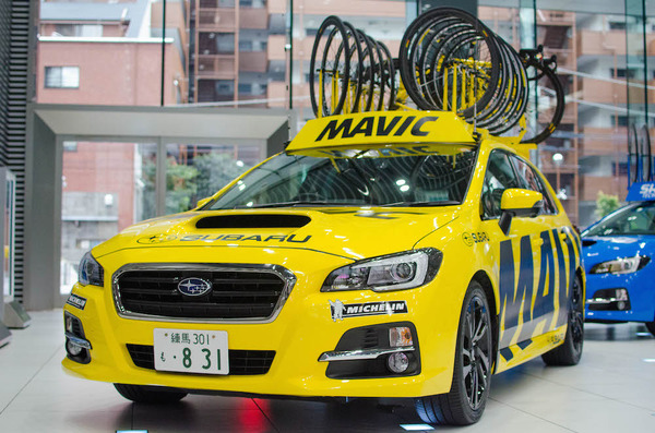 スバルが今年も車両提供…ジャパンカップサイクルロードレース記者発表会（2015年9月16日）