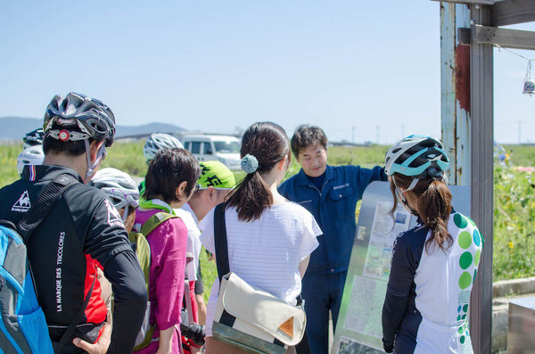 ツール・ド・東北2015の事前イベント「手ぶらdeラクラク 石巻周遊ライド」（2015年9月12日）