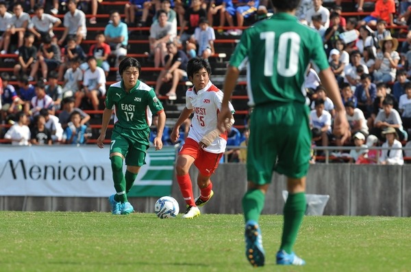 U-15日本ユースサッカー東西対抗戦、最優秀選手賞に奥野耕平