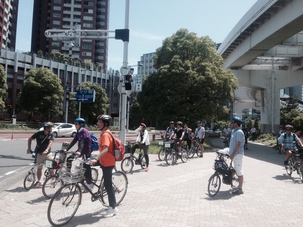 船と自転車で東京観光を楽しむ…外国人向け「東京クルーザイクル」試験導入