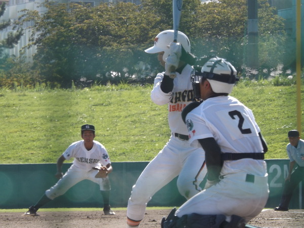 専大松戸と木更津総合の準決勝戦