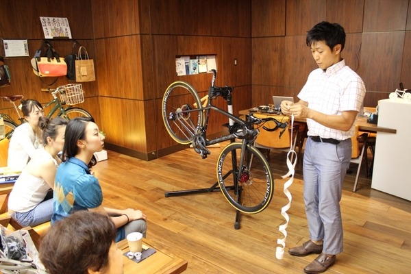 3周年を迎えるオーブ中之島では初心者向けの自転車講座が人気