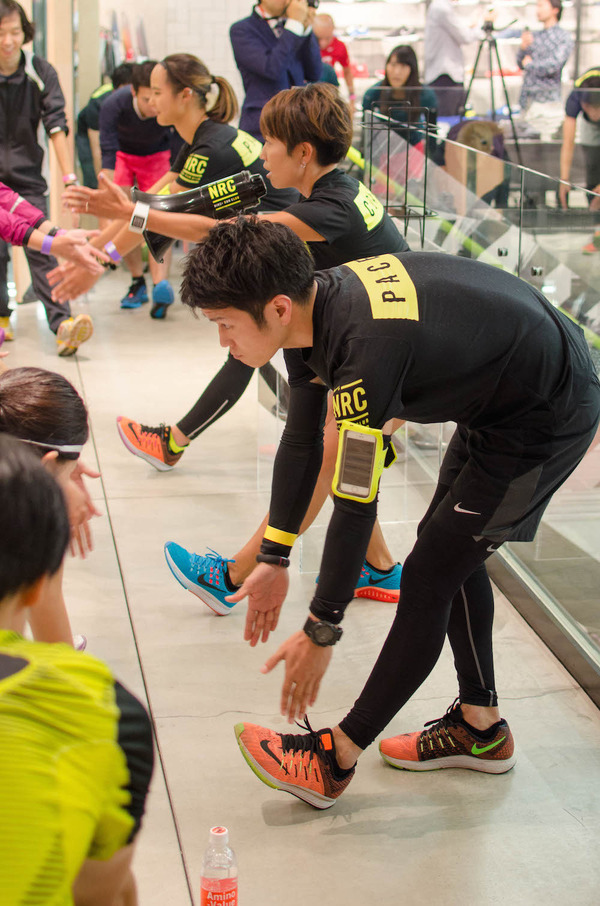 ナイキのランニング専門ストア「Nike Kichijoji Running」オープニングイベント（2015年10月8日）