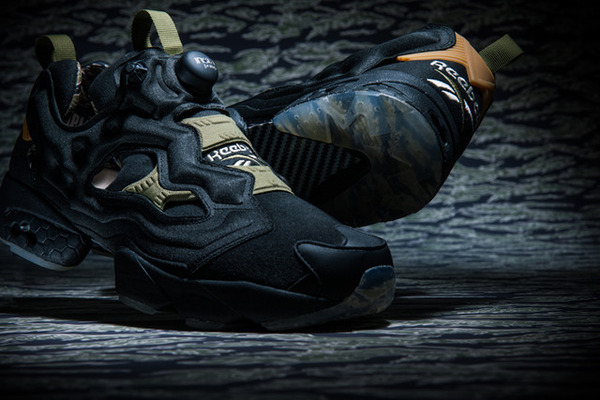 リーボッククラシックの「インスタポンプフューリー」からニューモデル「Instapump Fury Tiger Camo」（1万8,800円）が発売