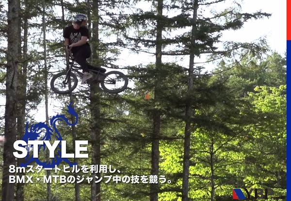 BMXレースとダートジャンプ「YBP GAMES 2015」が開催