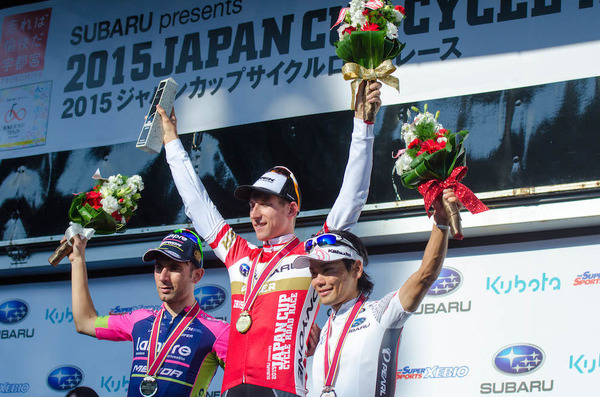 ジャパンカップサイクルロードレースで新城幸也は3位（2015年10月18日）