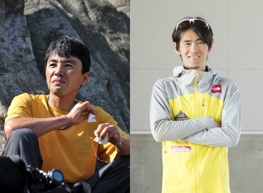 東京都庁で、登山・トレイルランニング・MTB愛好家イベント…山野井泰史さん（左）、鏑木毅さんが講演会