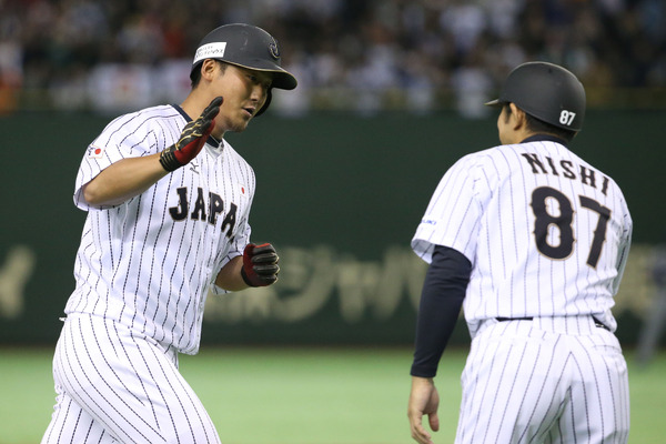 中田翔 参考画像（2014年11月15日）（c）Getty Images