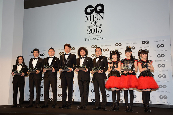 「GQ Men of the Year 2015」【写真：鶴見菜美子】