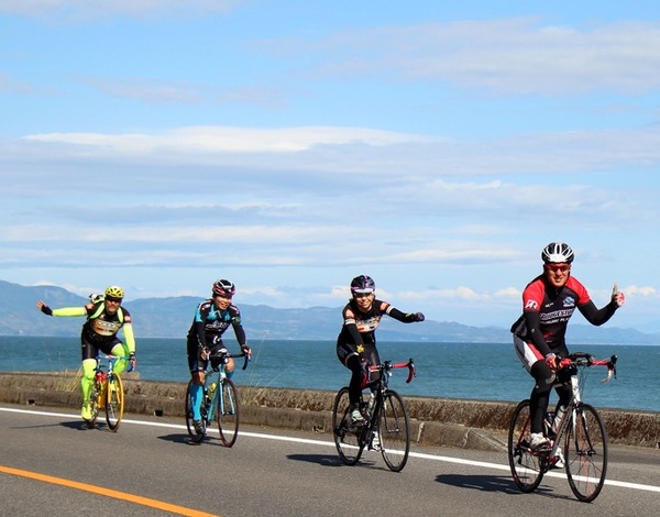 熊本県の離島・天草を舞台にした自転車イベントが2日間連続で開催