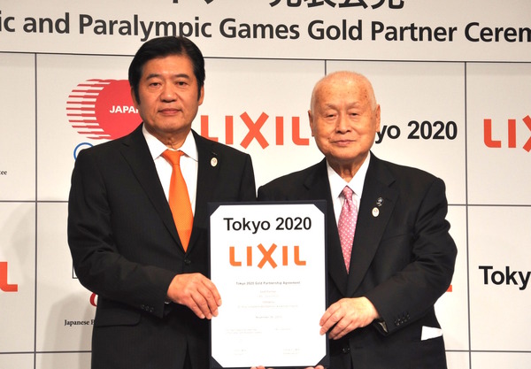 錦織圭も登場、LIXILが東京オリンピック・パラリンピックゴールドパートナーに