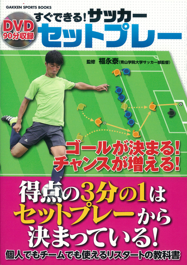 サッカー実用書「すぐできる！ サッカー セットプレー」発刊
