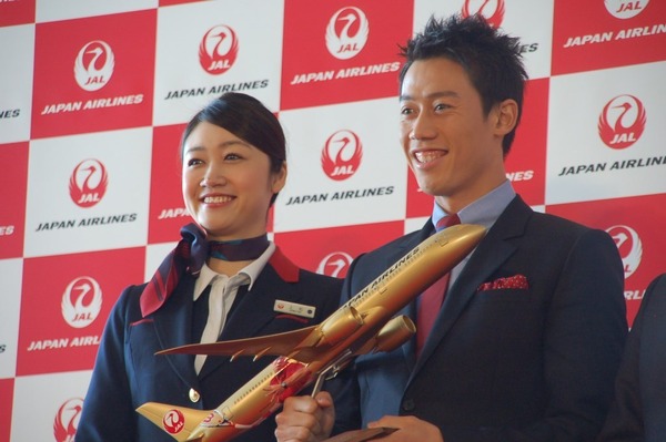 錦織圭、飛行機内では「寝ようと思って頑張ります」