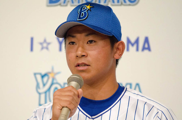 横浜DeNAベイスターズ2016年度新入団選手・今永昇太（2015年11月27日）