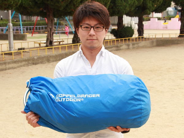 富士山をモチーフにしたテントの製品化を目指し、支援募集