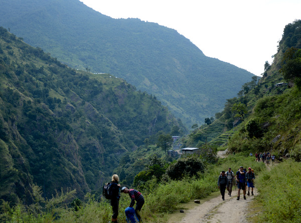 Nepal trekking