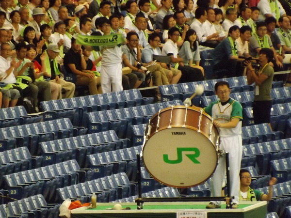 JR北海道の応援席