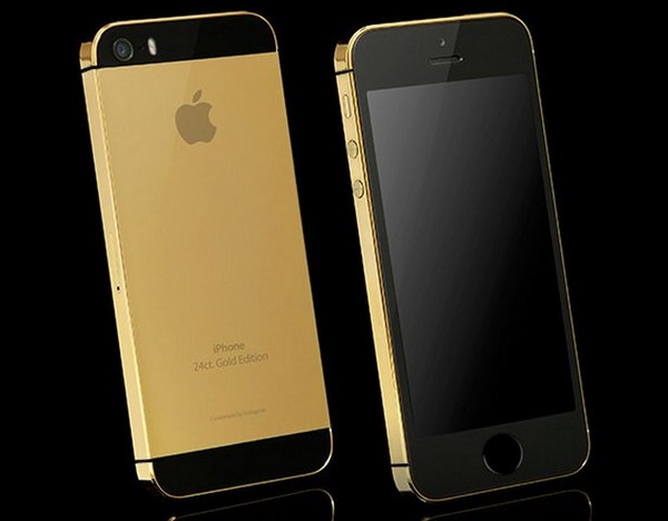 24K加工のカスタムiPhone5S