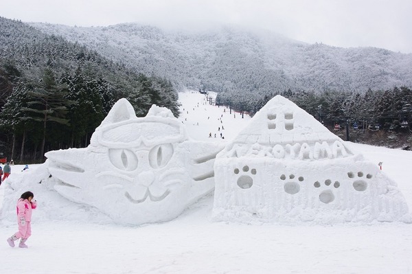 広島・猫山スキー場でコスプレコンテスト