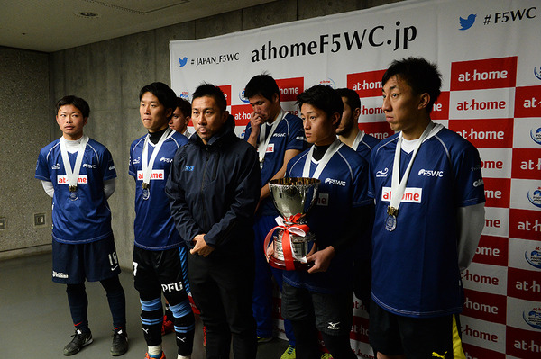 世界最大の5人制アマチュアサッカー「F5WC」日本大会決勝（2016年1月17日、味の素スタジアム）