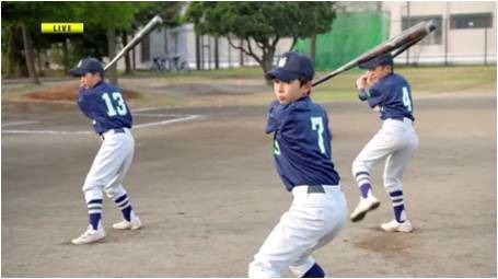 イーストンのウェブムービー「野球に科学を。」シリーズ『素振り編』