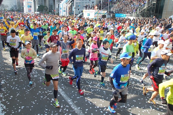 東京マラソン2016