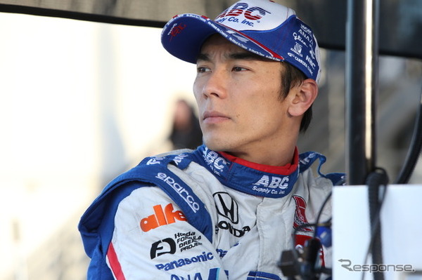 今季は2013年以来の勝利を目指す佐藤琢磨。