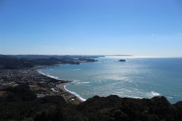 鋸山・頂上展望台からの景色1