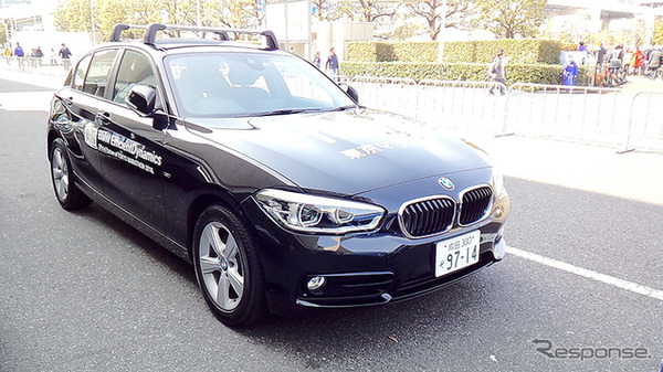 東京マラソン2016のランナーたちとともに走ったBMWのクルマたち