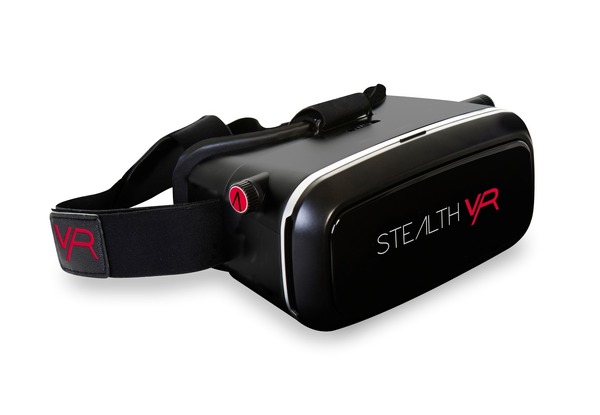 スマホでヴァーチャル体験できるヘッドセット「ステルス VR」