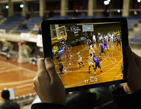 バスケットボールの試合を記録＆分析するアプリ「SPOTバスケ」配信