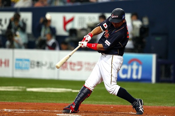 阿部慎之助 参考画像 (2013年2月26日) (c) Getty Images