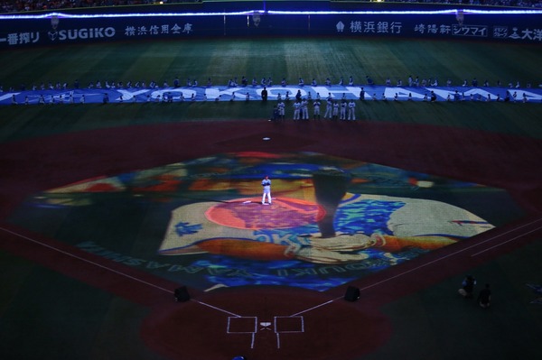 横浜DeNAベイスターズ、球団史上最も盛大な開幕セレモニーを実施