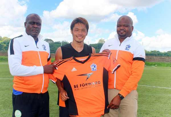 アフリカのプロサッカーチームに日本人プロサッカー選手が誕生