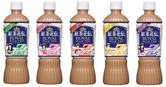 「紅茶花伝 ロイヤルミルクティー」ももいろクローバーZ限定デザインボトルが発売