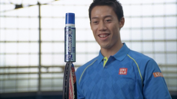 錦織圭がドッキリ仕掛け人に！「エアーサロンパス」テレビCM