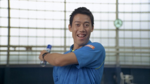 錦織圭がドッキリ仕掛け人に！「エアーサロンパス」テレビCM