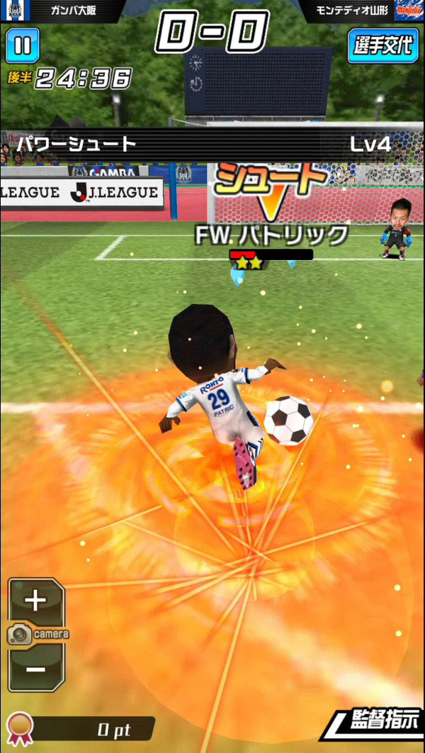 指1本で自在に選手を動かす「激突!! Ｊリーグ プニコンサッカー」配信開始