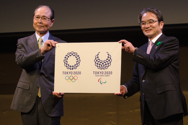 東京オリンピックのエンブレムが野老朝雄氏の「組市松紋」に決定（2016年4月25日）