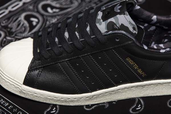 「adidas Consortium Superstar 80v UNDFTD x BAPE(R)」(1万8,000円)